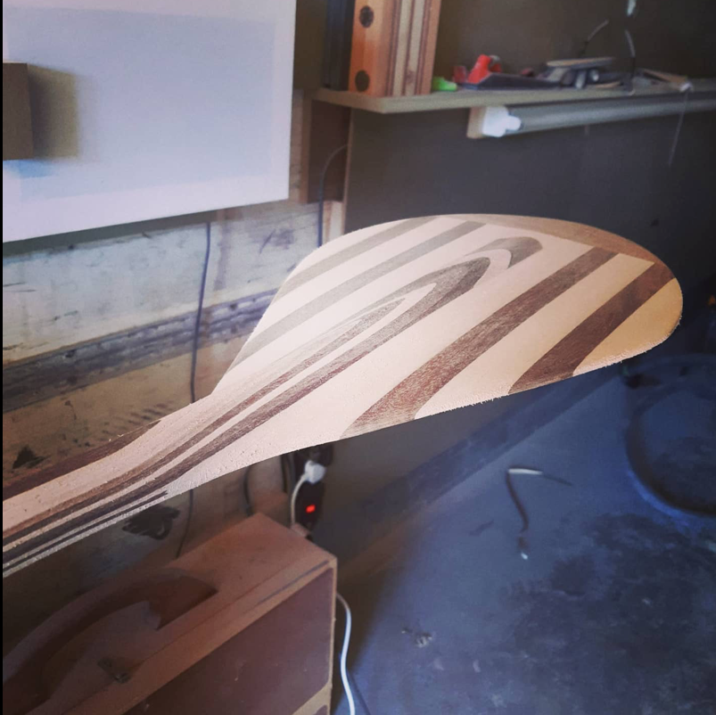 Wooden SUP Oar