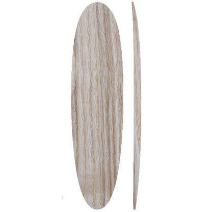 7'4 Egg (Round Tail) Wooden Surfboard Foam Core