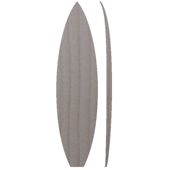 6'2 Wooden Shortboard Foam Core