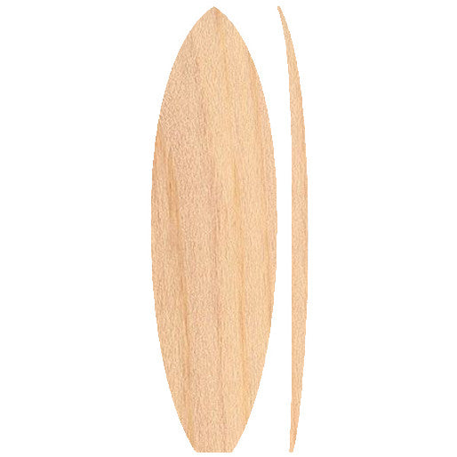 6'0 Fish Wooden Surfboard Foam Core