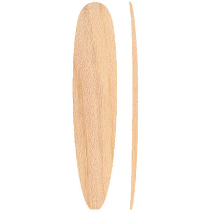 9'2 Mal Wooden Surfboard Foam Core